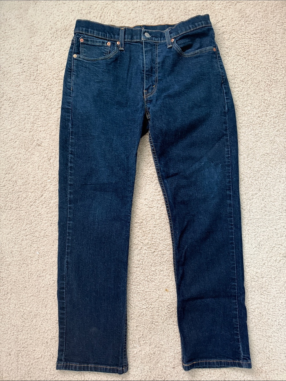 Levi's Navy Straight-Leg Men's Jeans